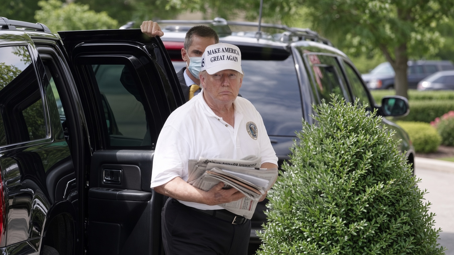 Trump late-night sighting