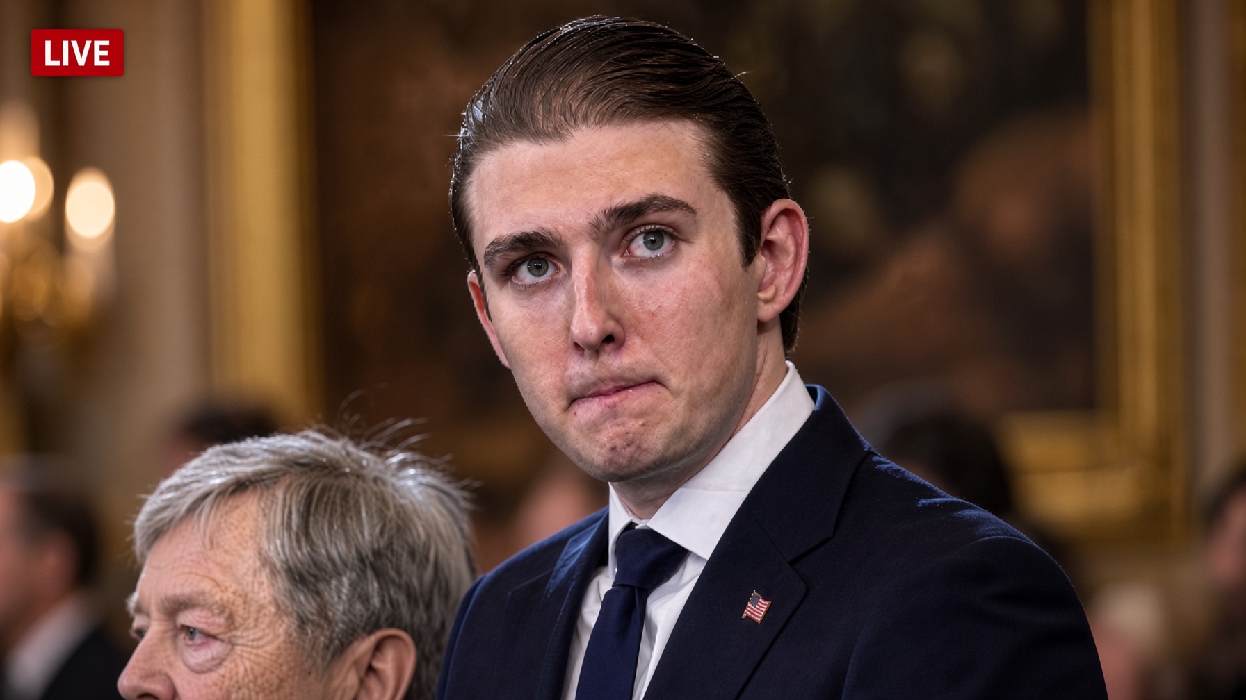 Barron Trump threats
