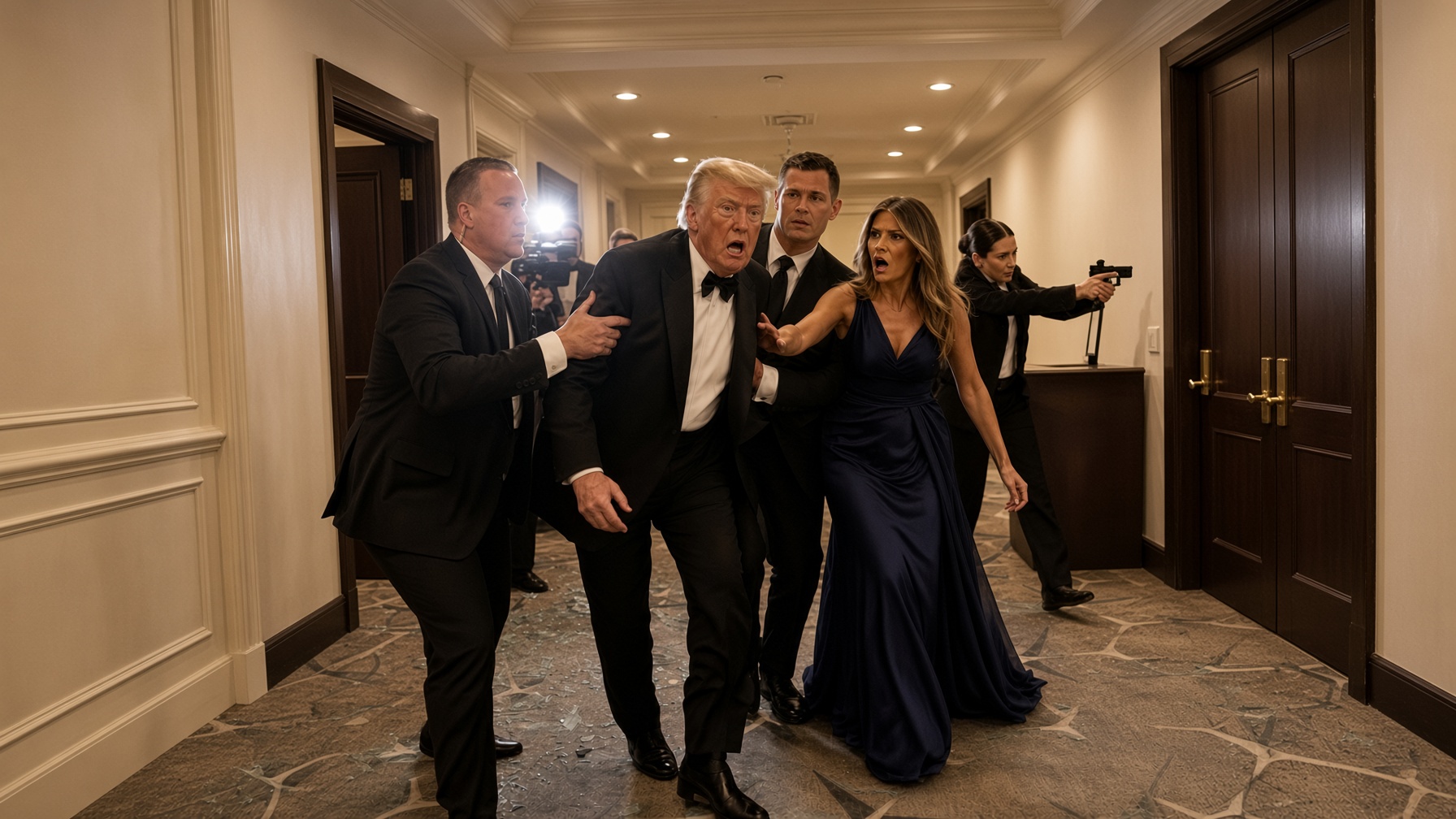 Trump shot Washington