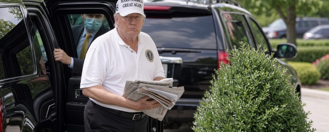 Trump late-night sighting