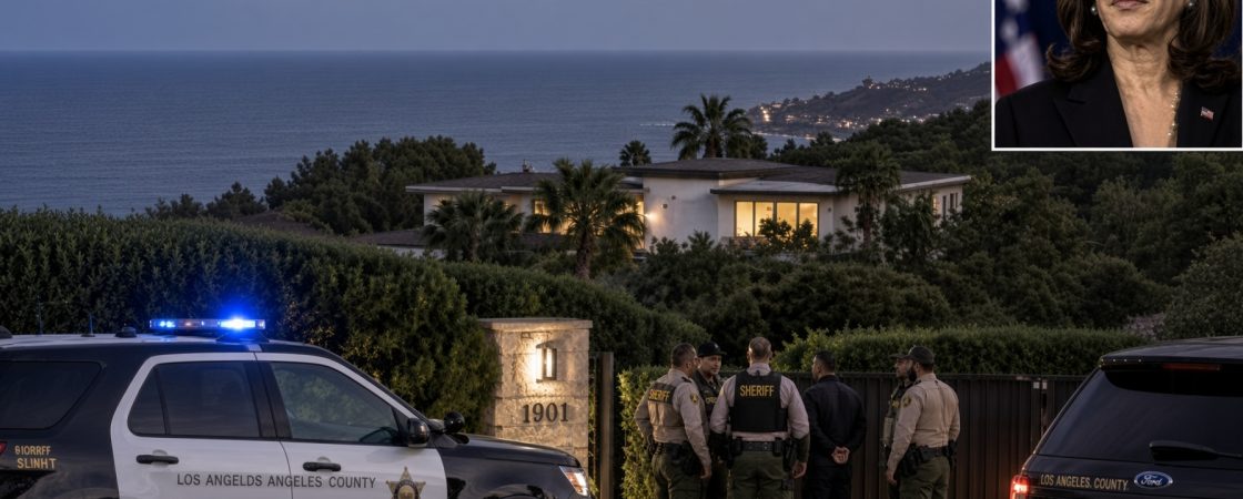 Harris Malibu home intruder