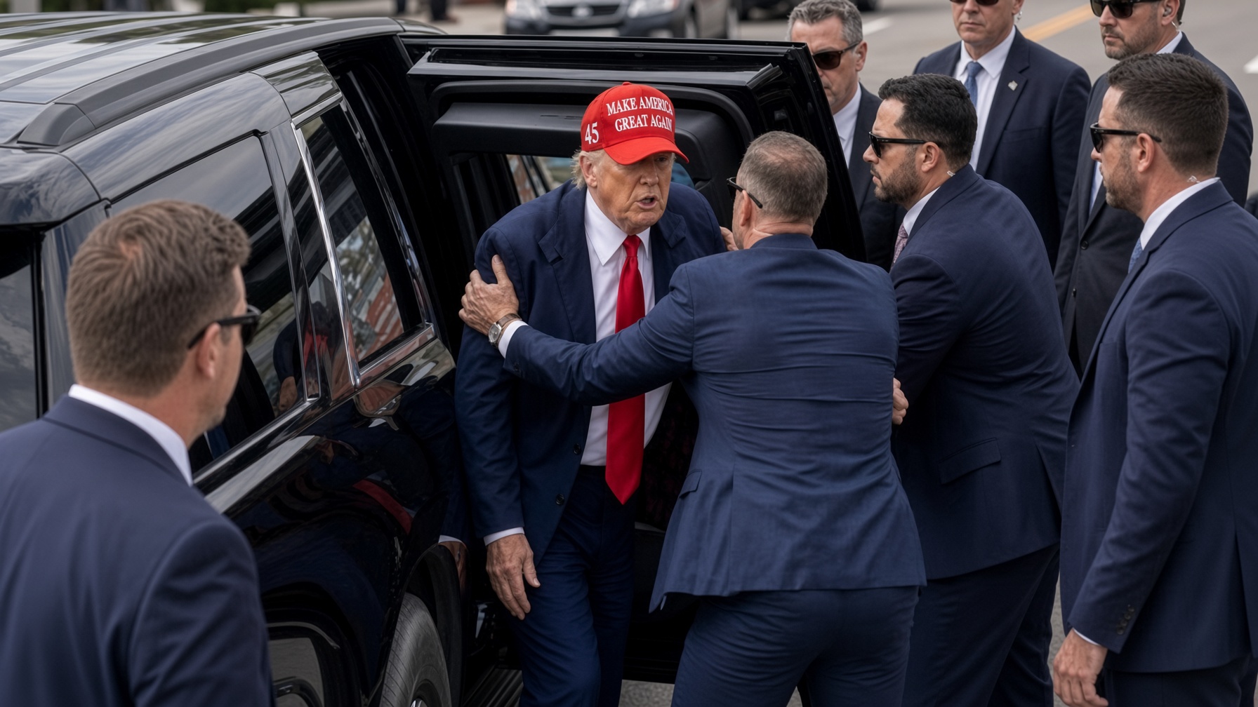 Trump shooting rumors