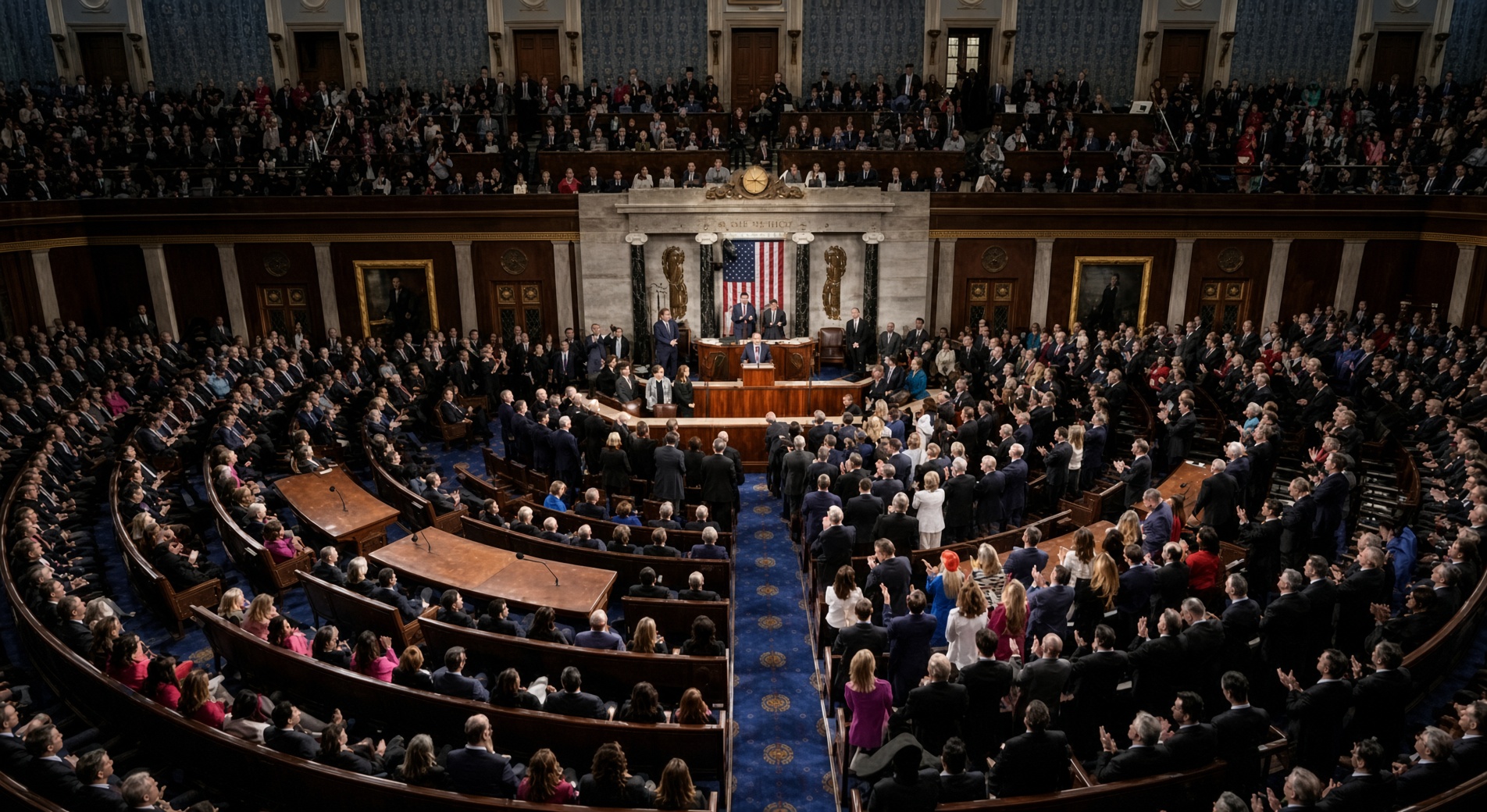 Democratic Rep Falls House Floor