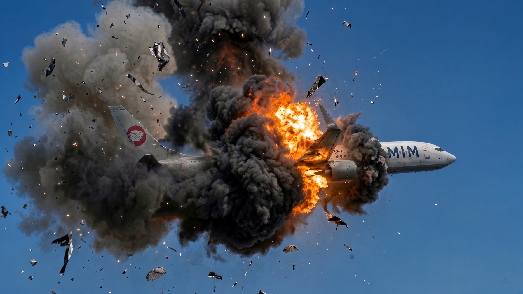 passenger plane crash