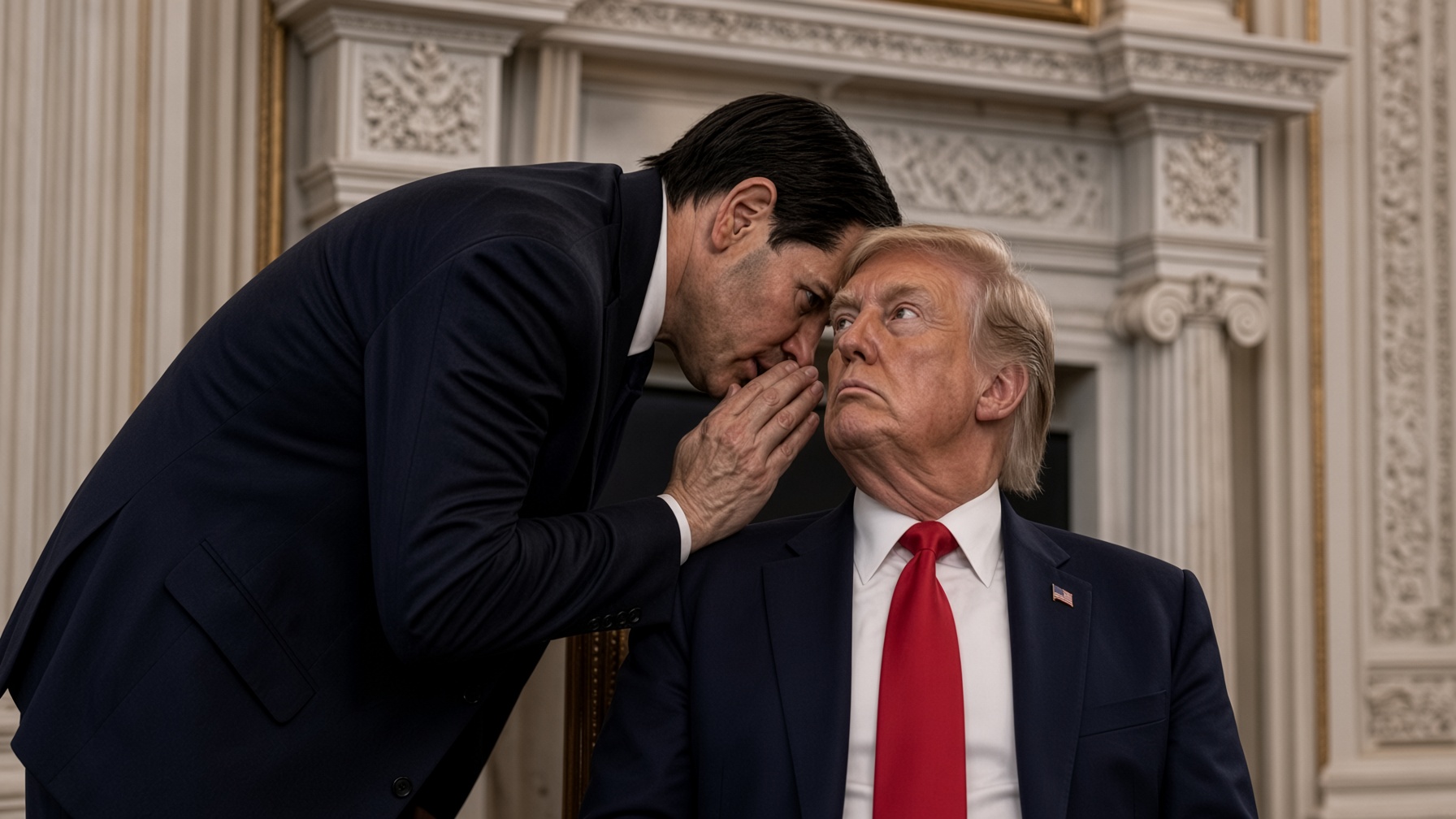 Marco Rubio Air Force One