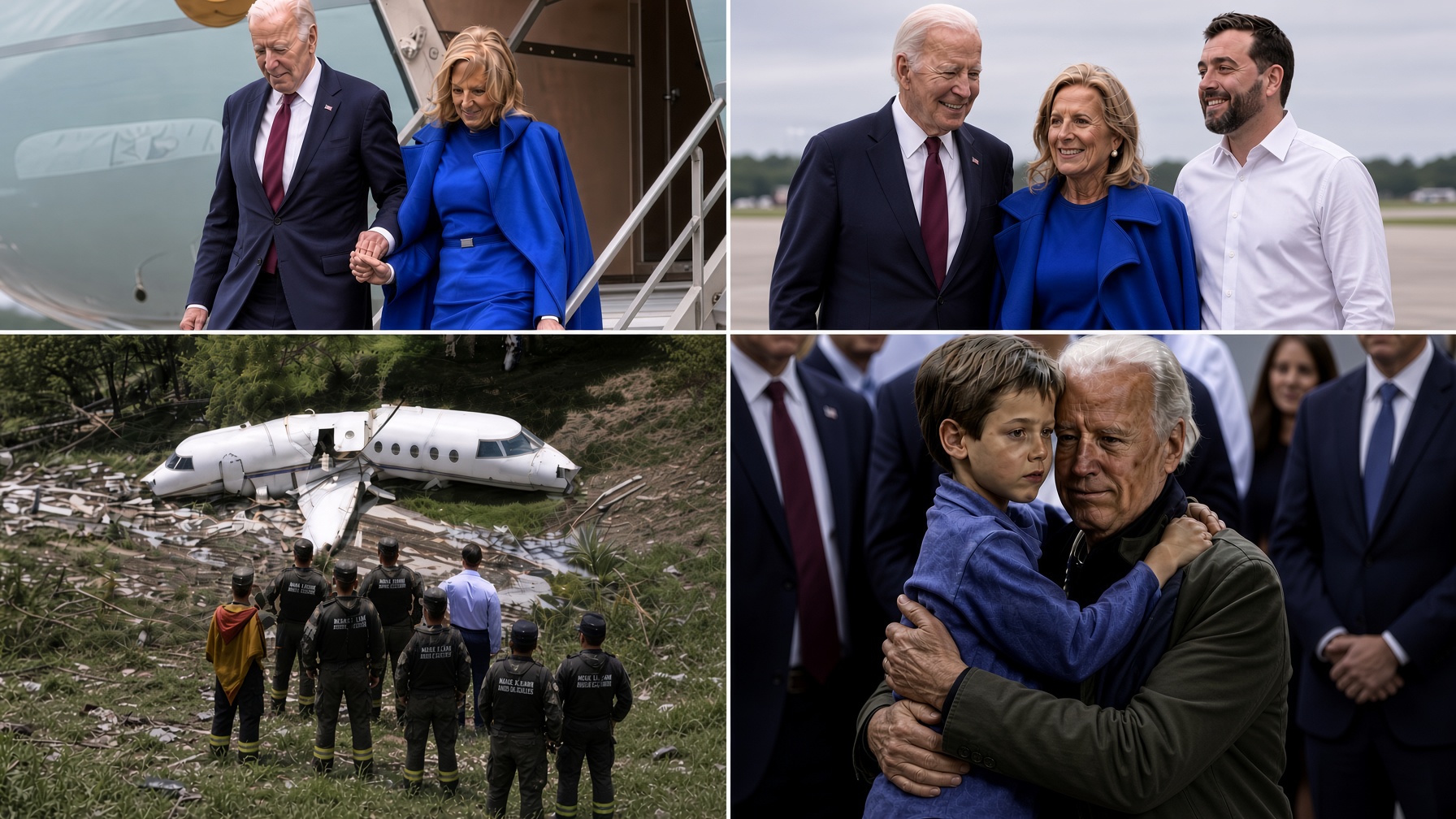Biden plane crash hoax