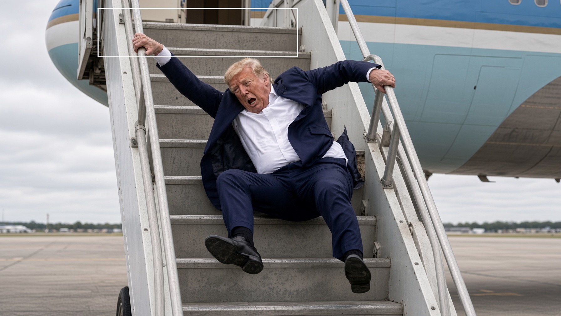 Trump fall White House doctor