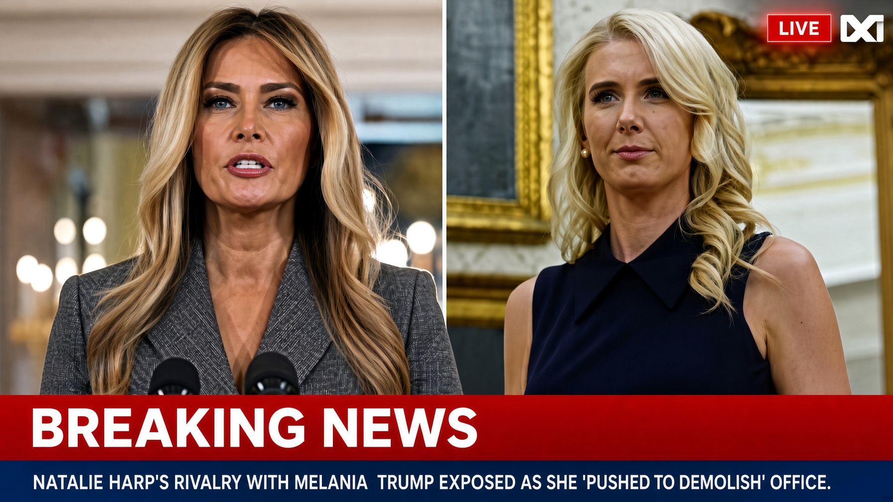 Natalie Harp Melania Trump